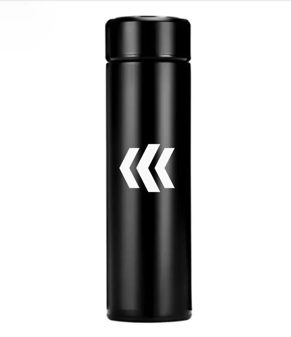 Smart Thermos Water Bottle | 500ML Stainless Steel Intelligent Hot Cold Vacuum F - M-Armor