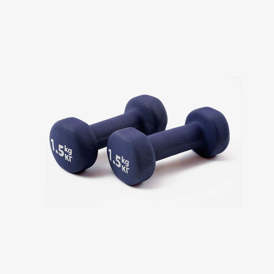 Yoga dumbbells - pair 1kg, 2kg, 3kg, 4kg, 5kg - M-Armor